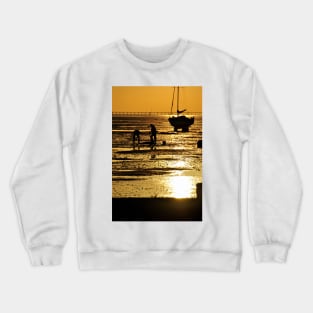 Thorpe Bay Sunset Southend on Sea Essex Crewneck Sweatshirt